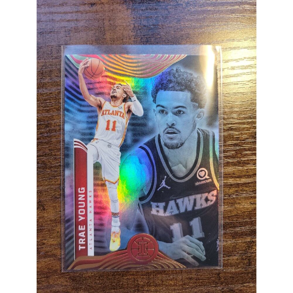 Trae Young 2021-2022 Panini Illusions #52 - Atlanta Hawks - Fresh Pull